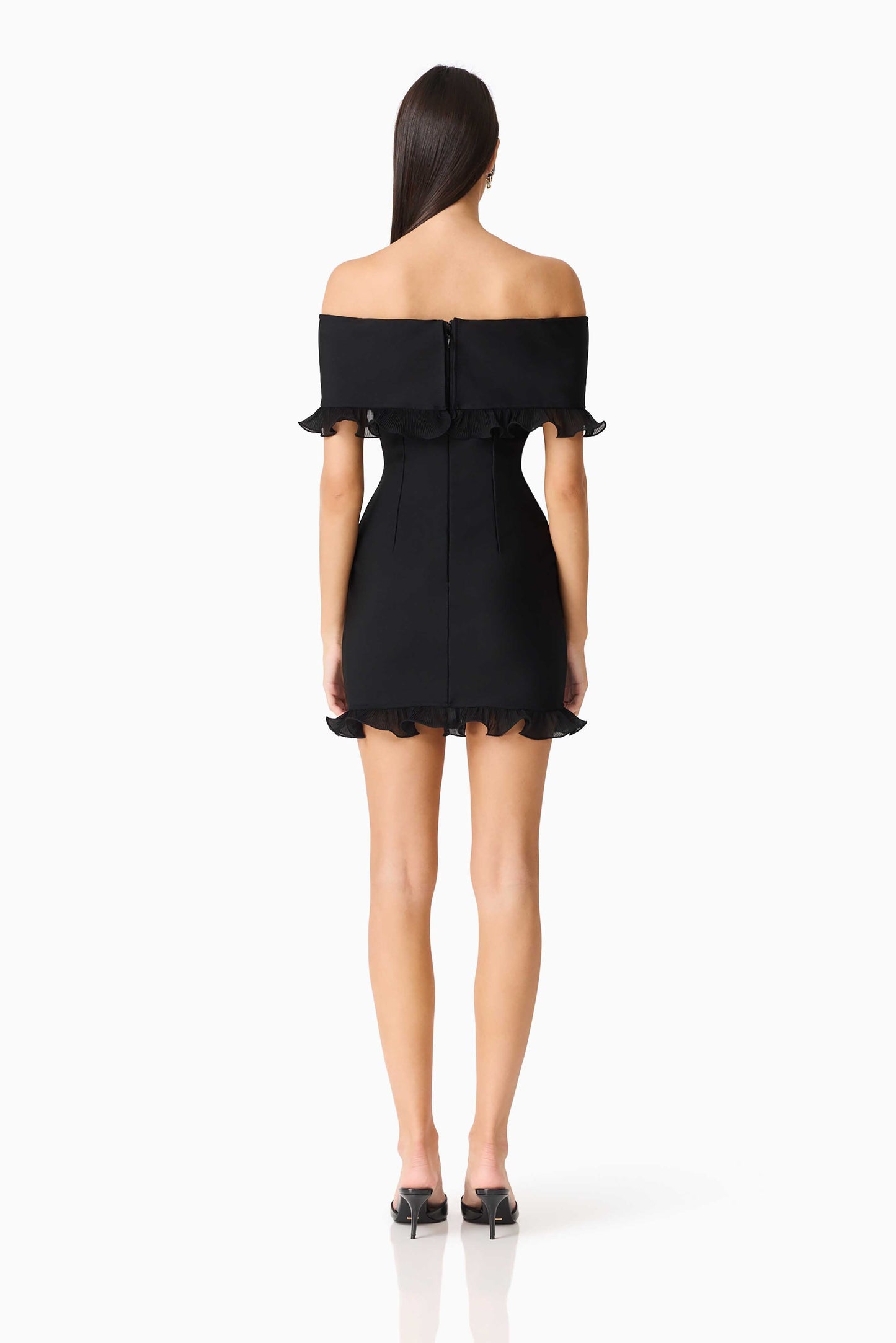 CURAAE Catiana Mini Dress in Black