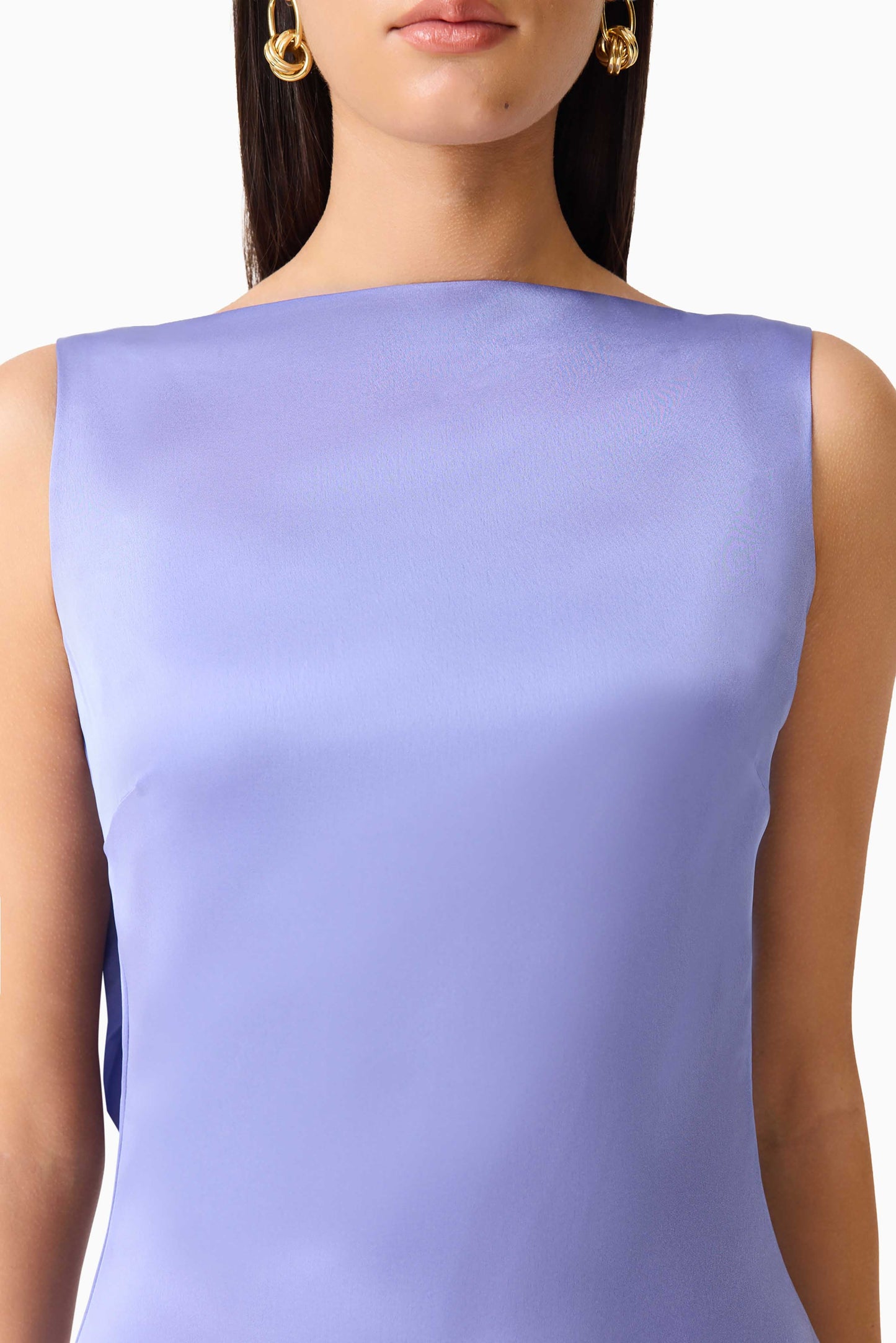 Jacinta Shift Mini Dress in Blue