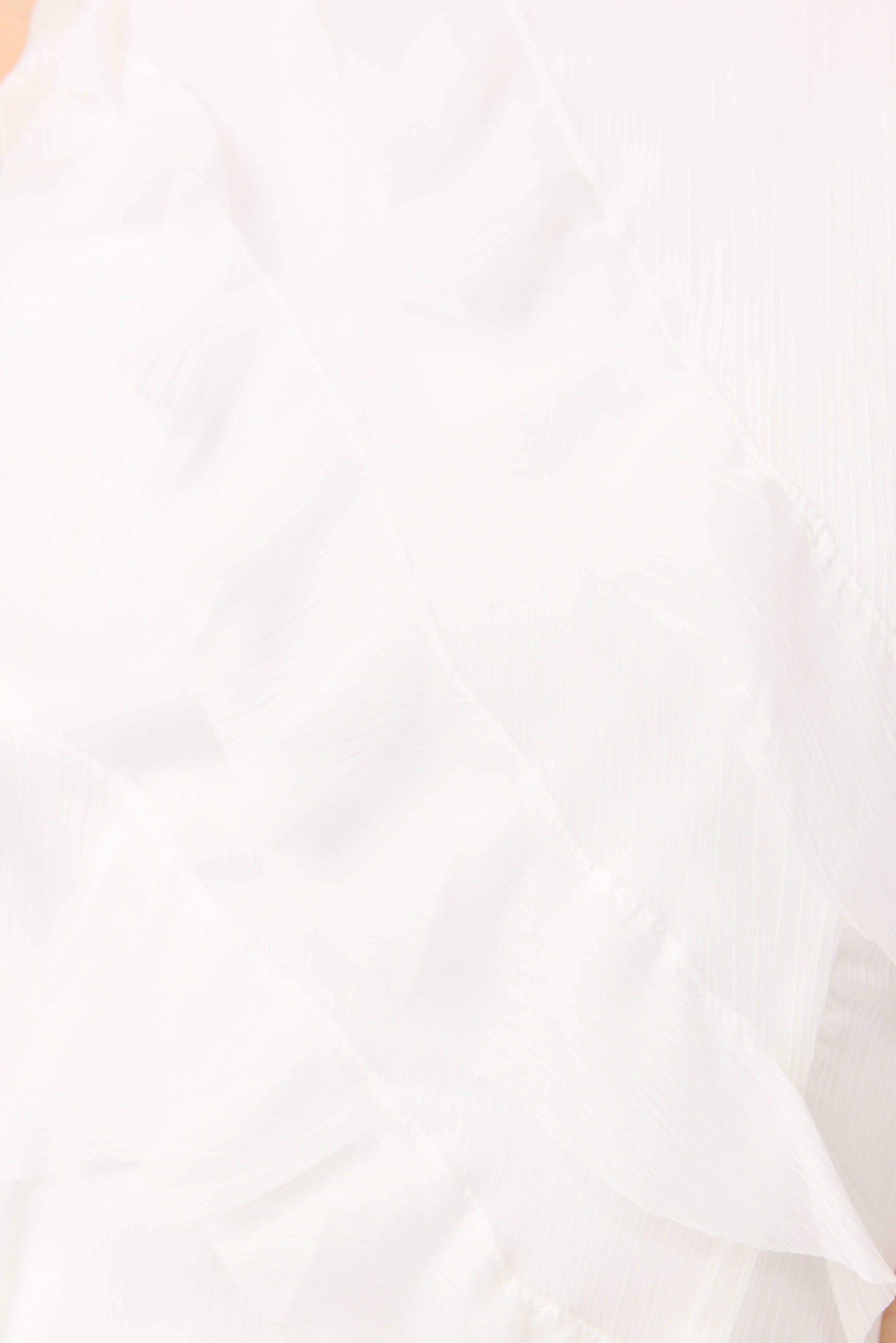 Celeana Textured Sheer Maxi Dress in White