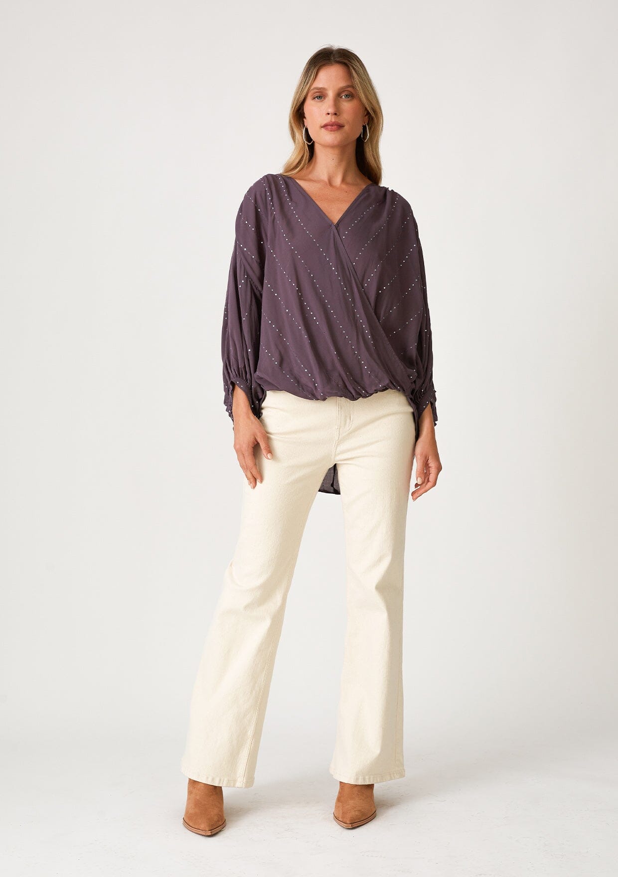 Aria Surplice Top