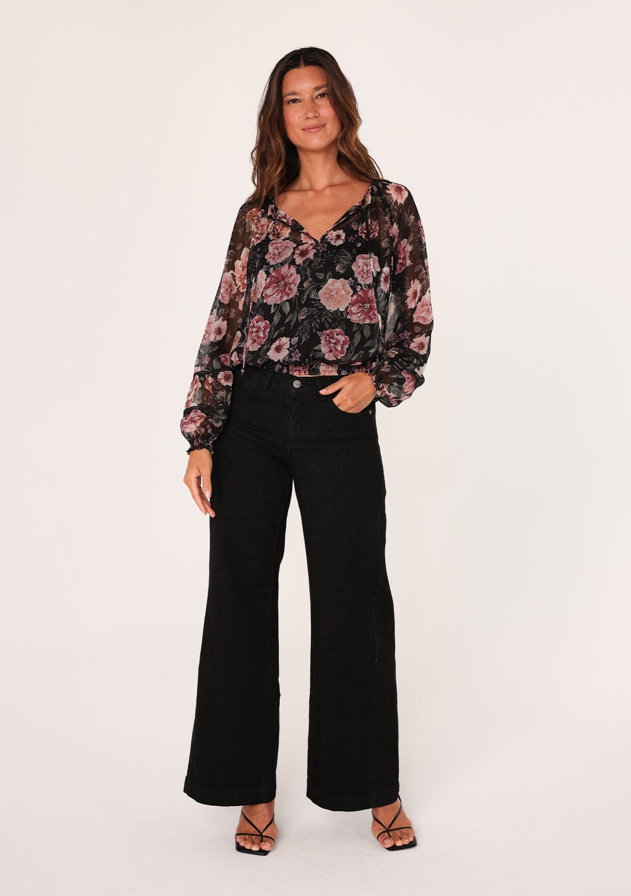 Rajana Floral Blouse