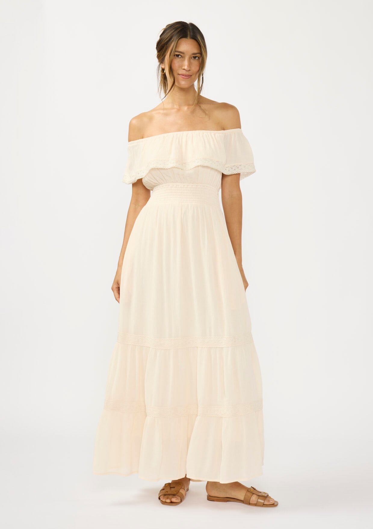 Lia Off Shoulder Maxi Dress