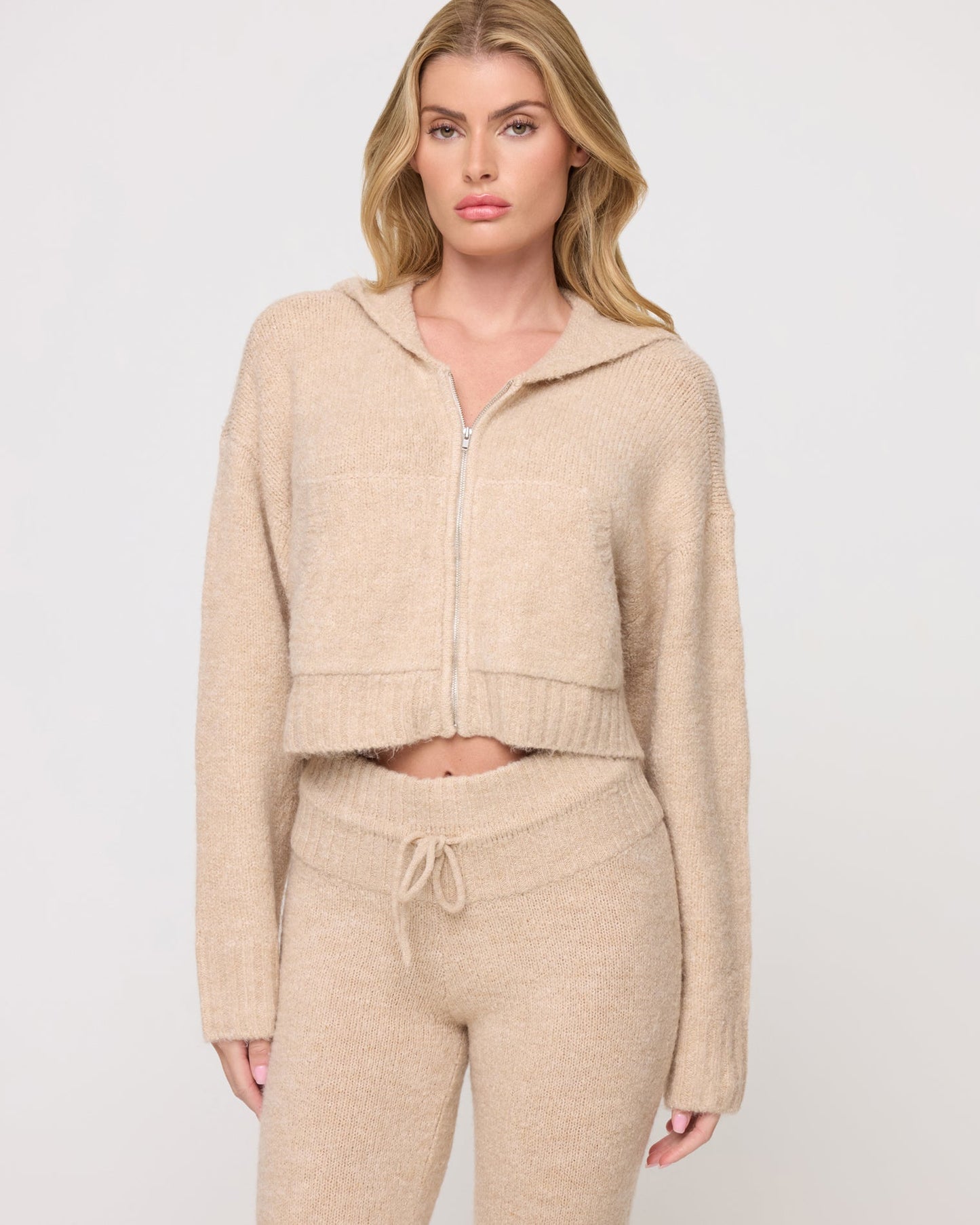 Jet Set Pant - Heather Oatmeal