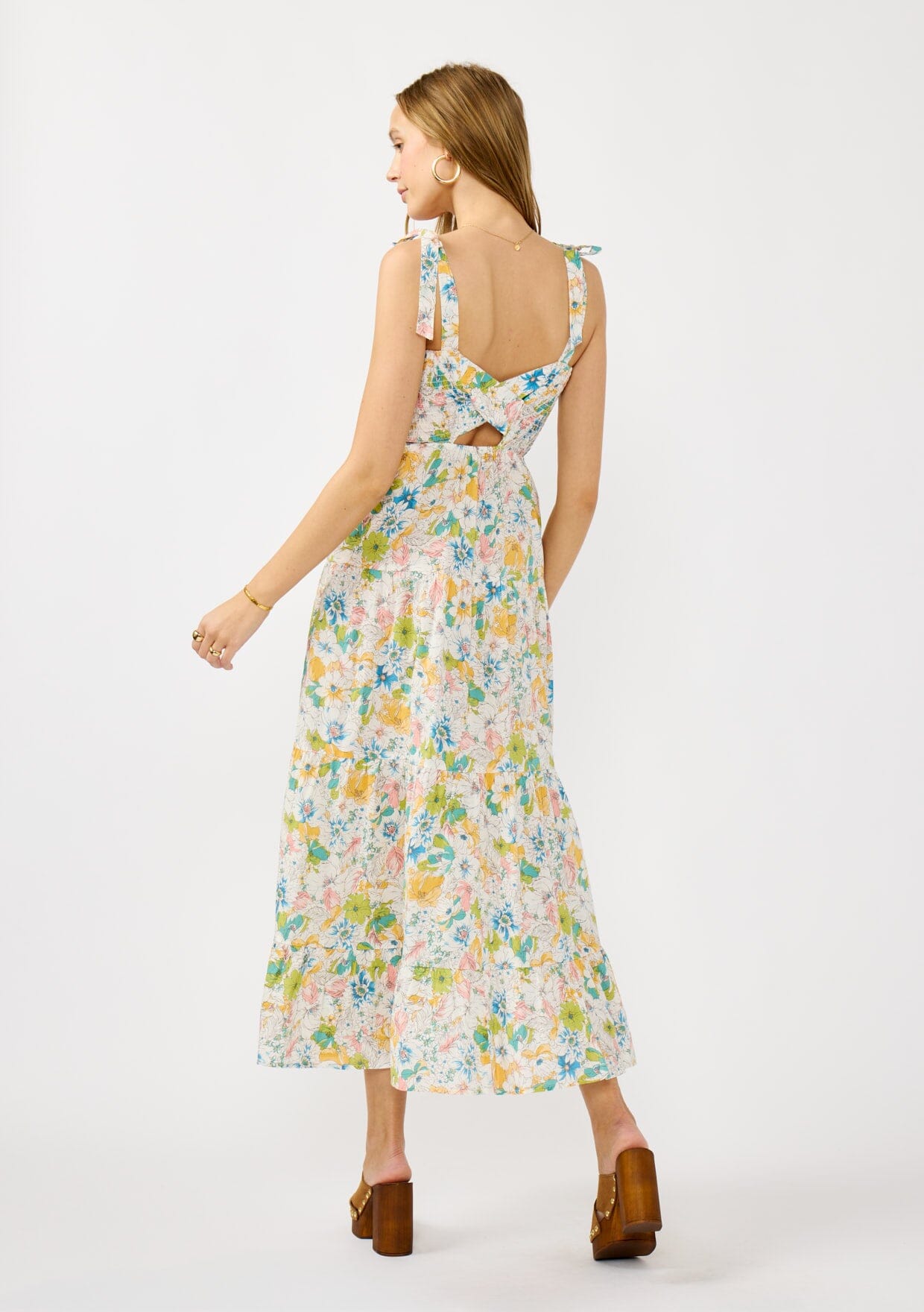 Morning Meadow Smocked Maxi Dress