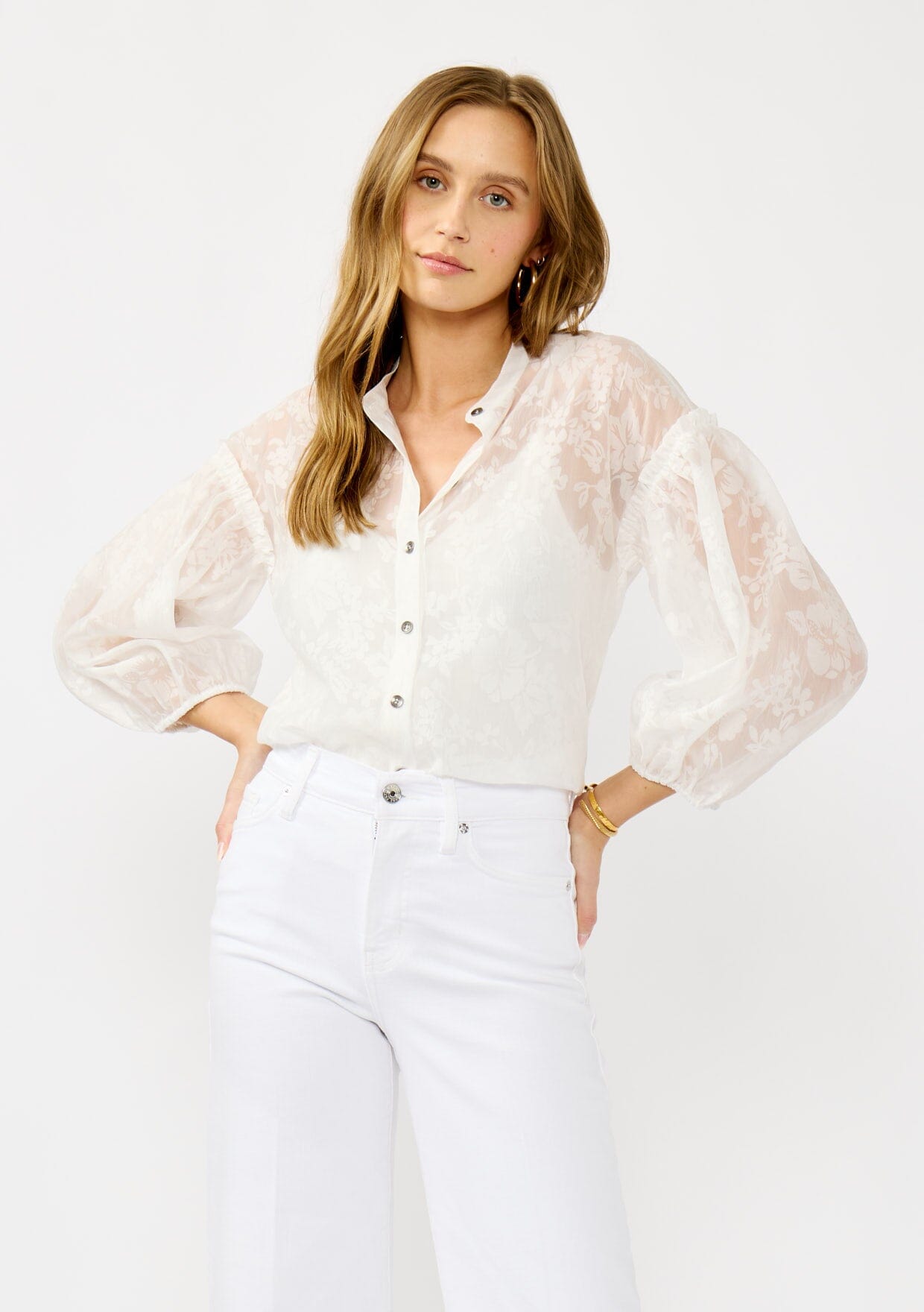 Tyla Sheer Blouse