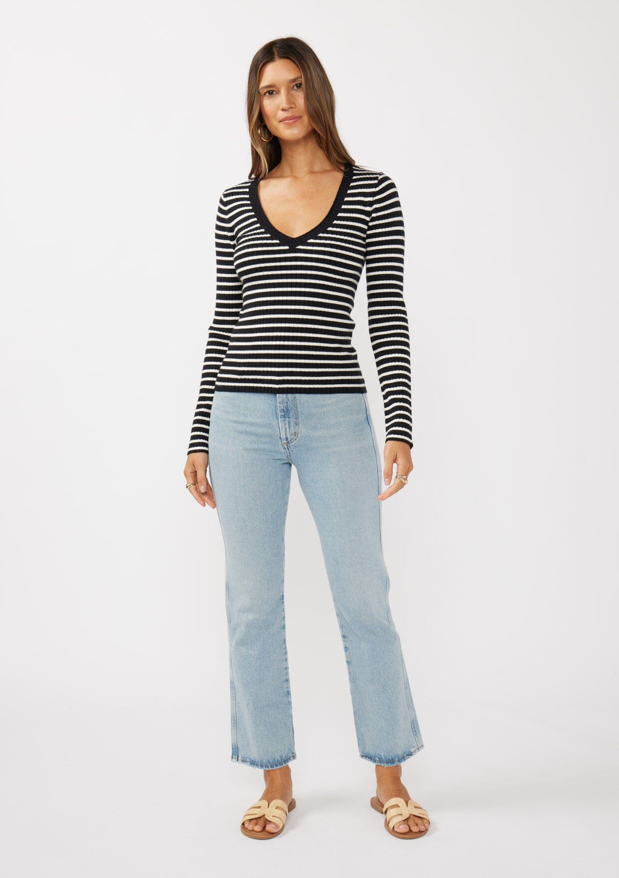 Miranda Striped Sweater