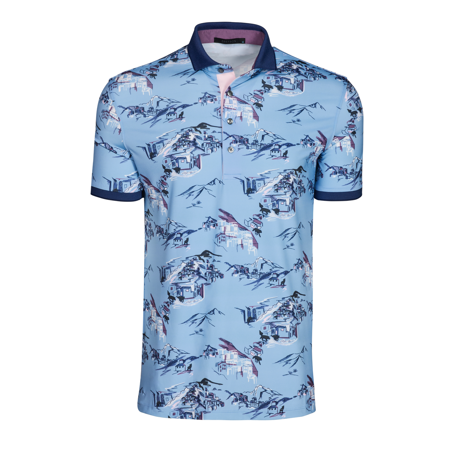 In the Blues Short Sleeve Polo