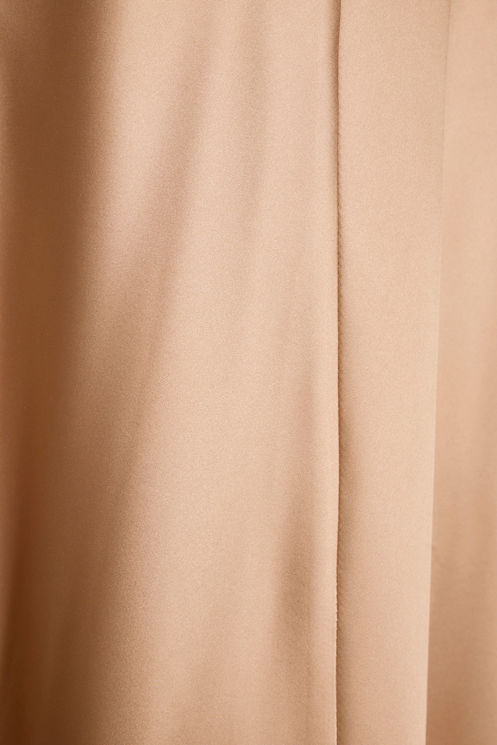 Mirabella Champagne Satin Maxi Dress