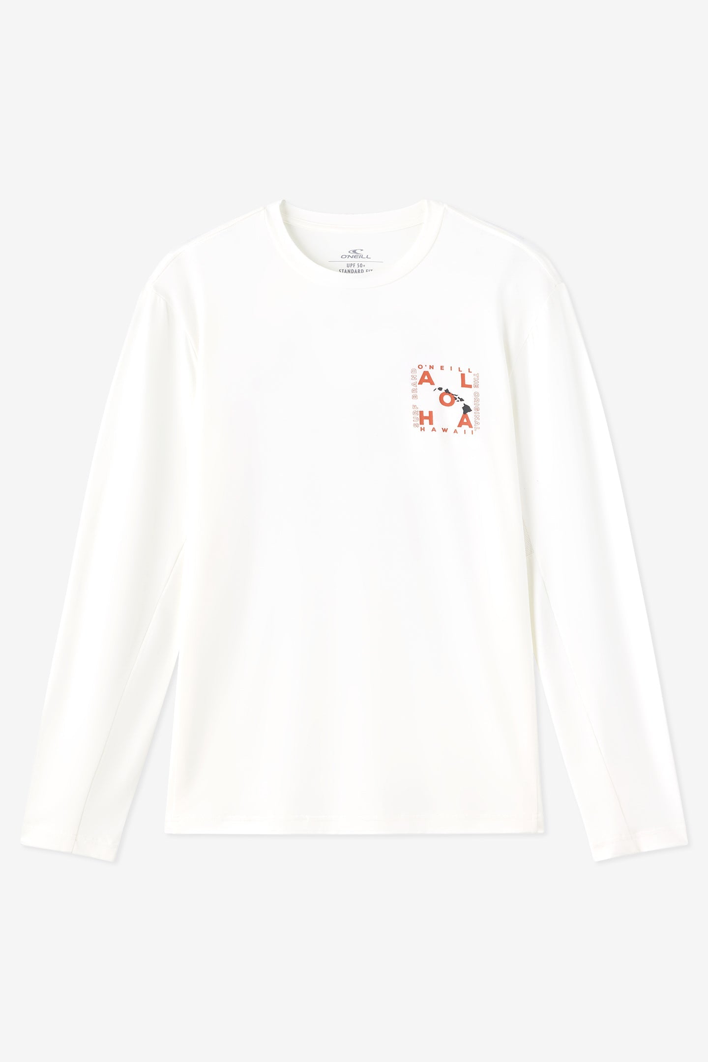 Hawaii Layout UPF Long Sleeve Standard Fit Tee