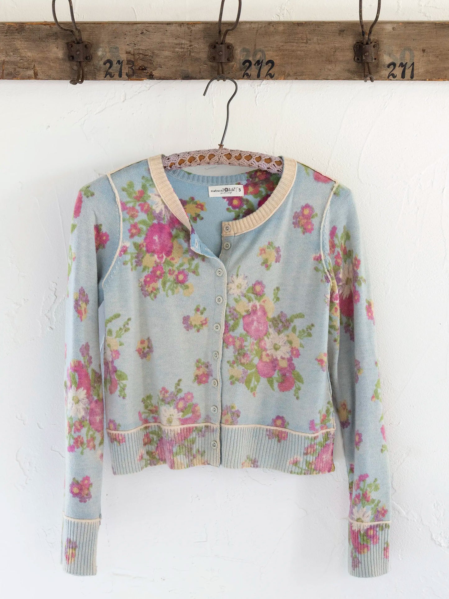 Your Everything Cardigan Sweater - English Garden Cloud Blue
