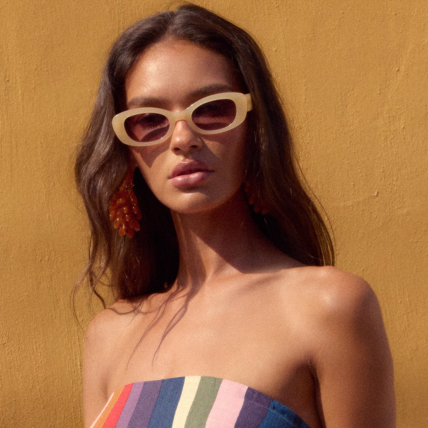 Cookie Sunglasses In Vanilla
