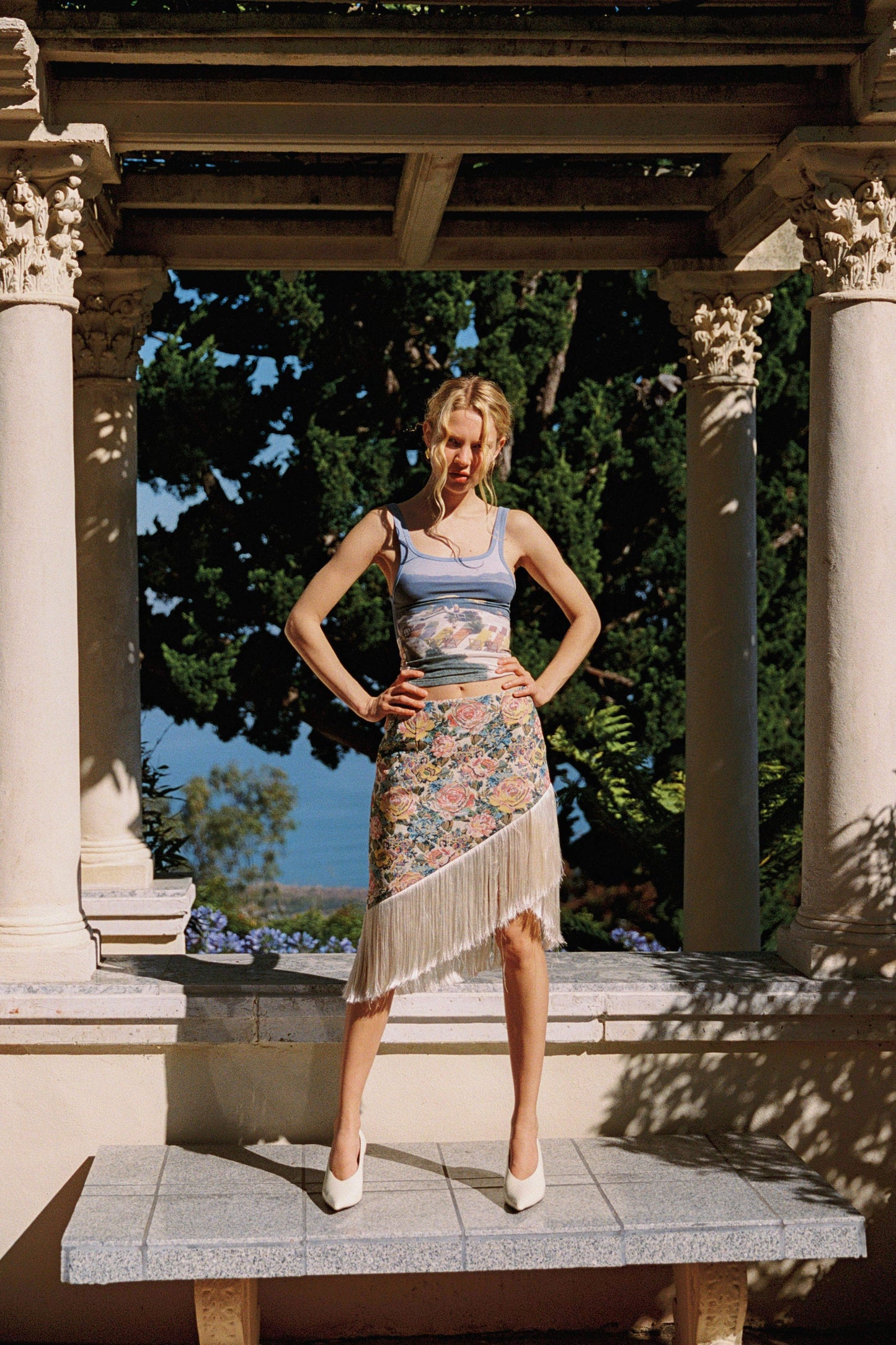 Gretchen Jacquard Skirt