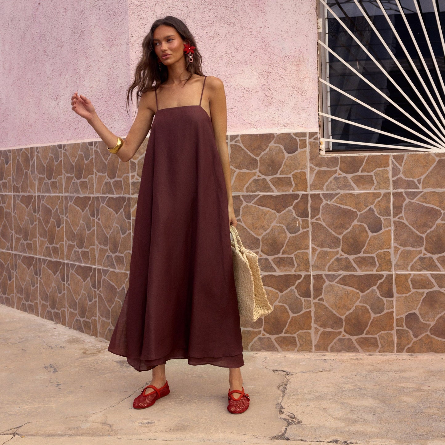 Zozo Dress In Chocolate