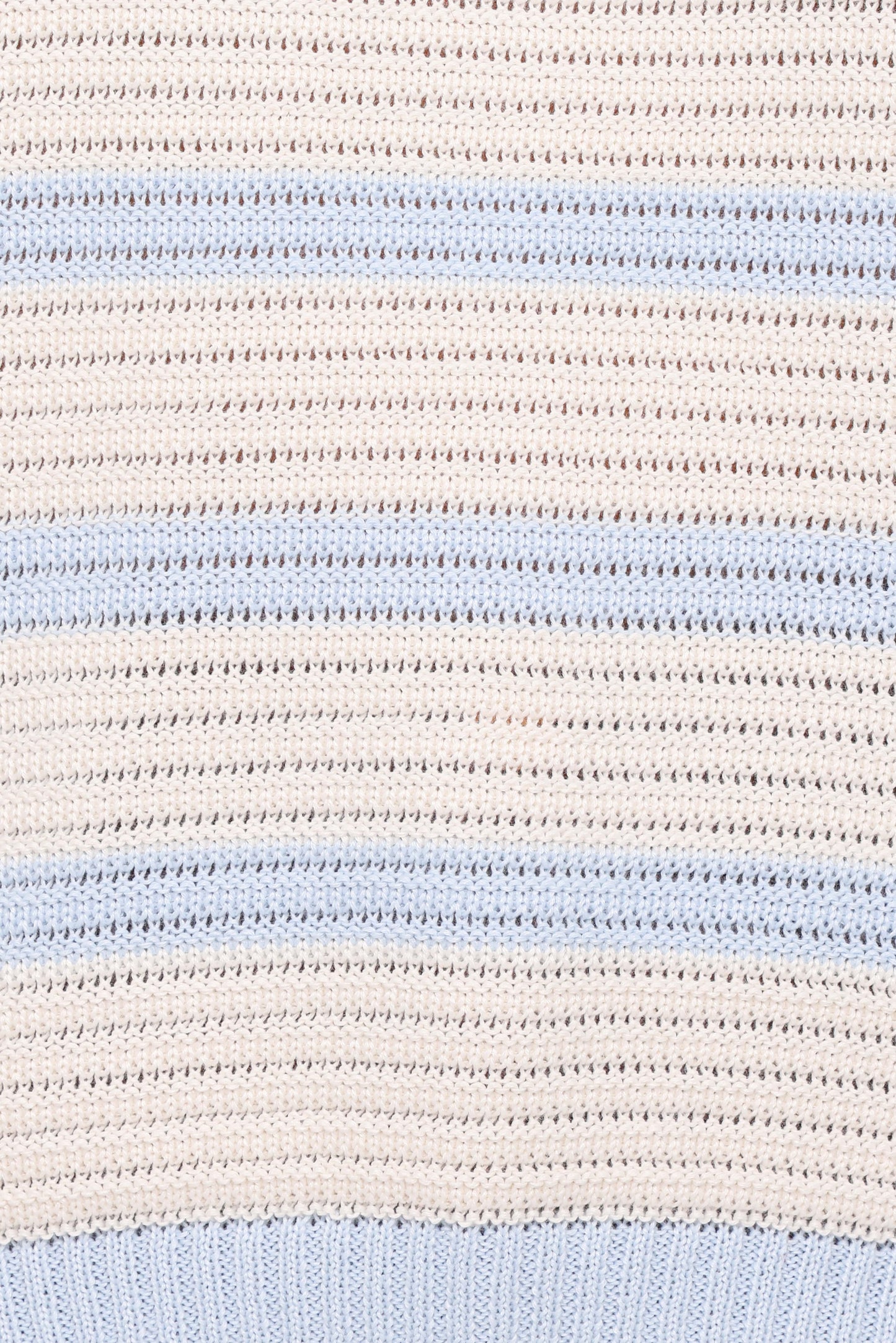 Anicia Colorblock Stripe Sweater - Chocolate Blue