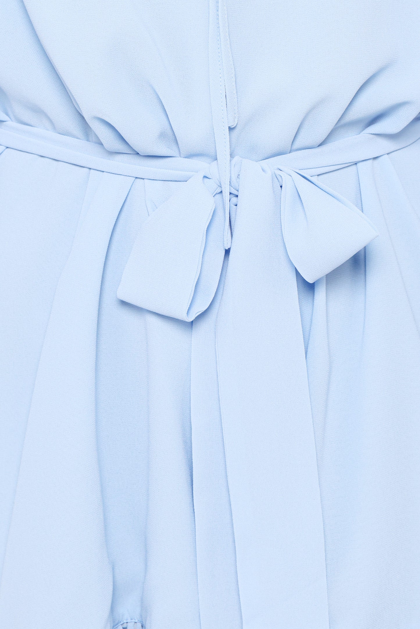 Brianna Long Sleeve Romper - Blue