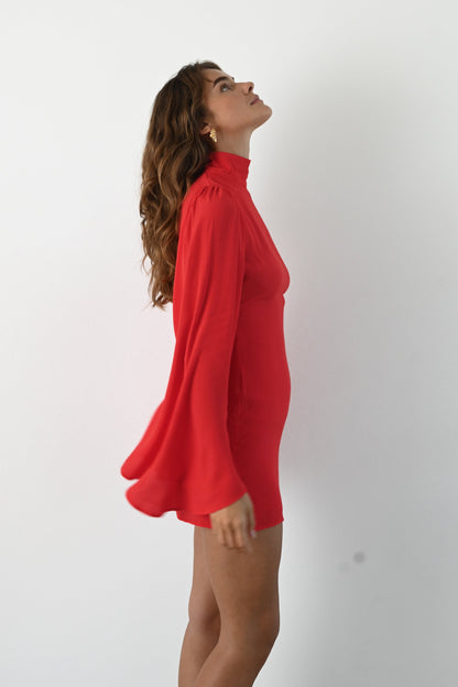 Raya Dress — Red
