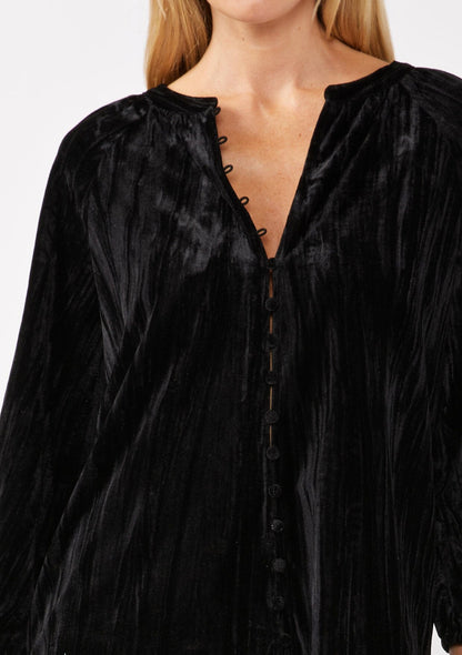 Estela Velvet Blouse