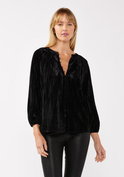 Estela Velvet Blouse