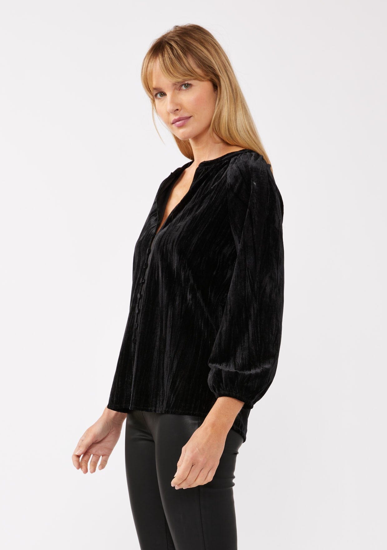 Estela Velvet Blouse