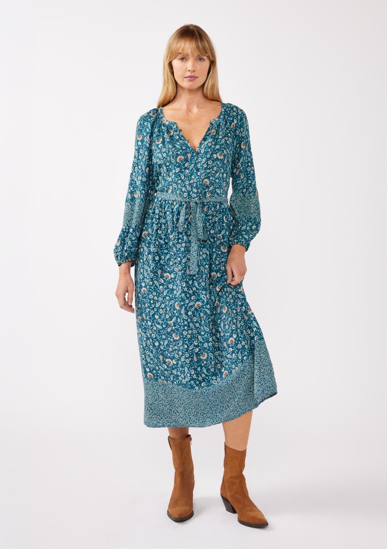 True Bloom Midi Dress