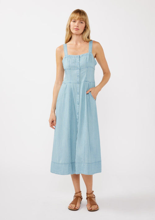 Shoreline Tencel Midi Dress