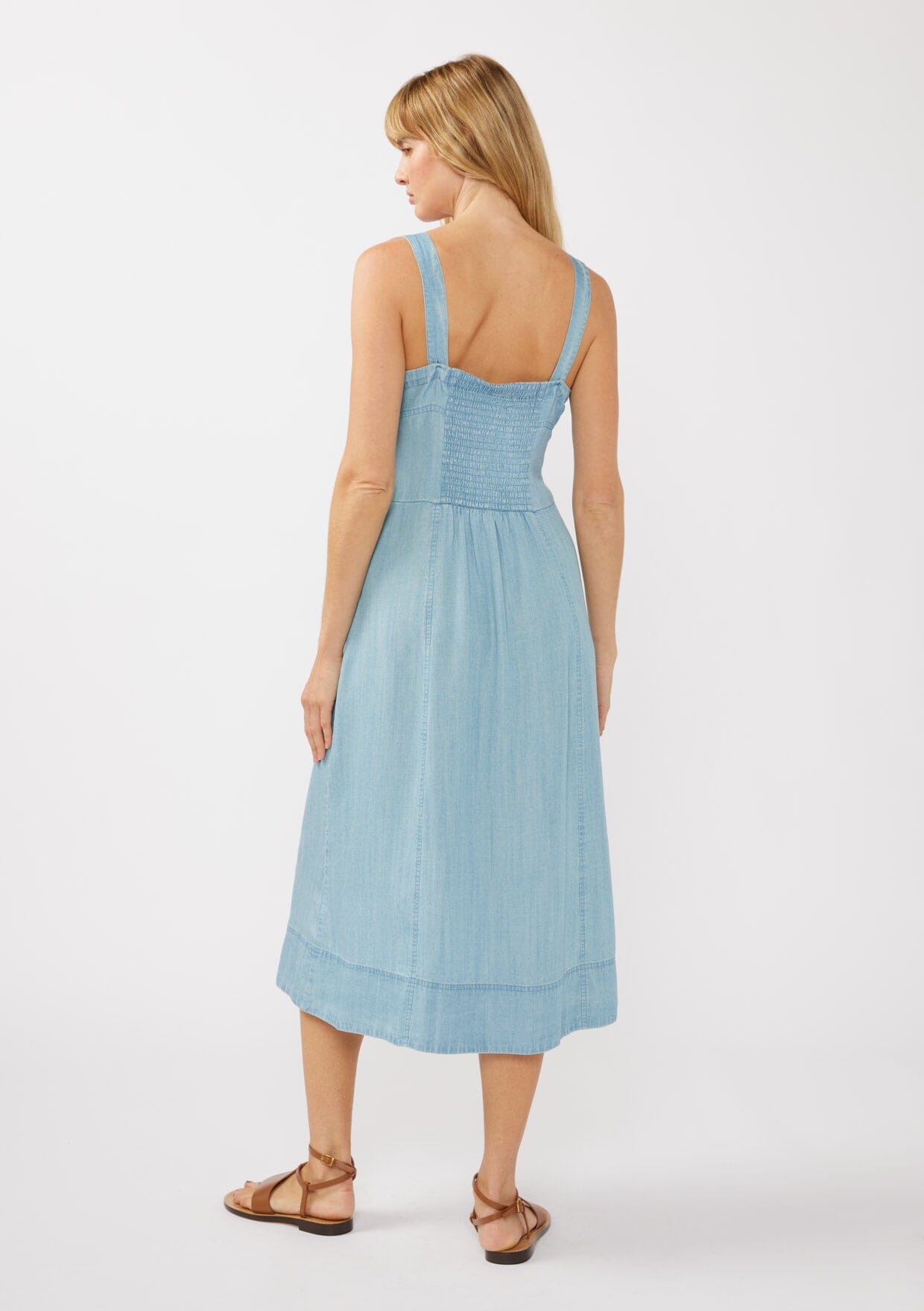 Shoreline Tencel Midi Dress