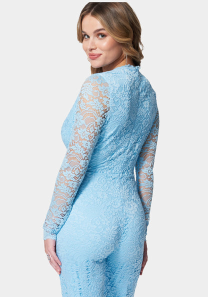 Scallop Lace Jumpsuit