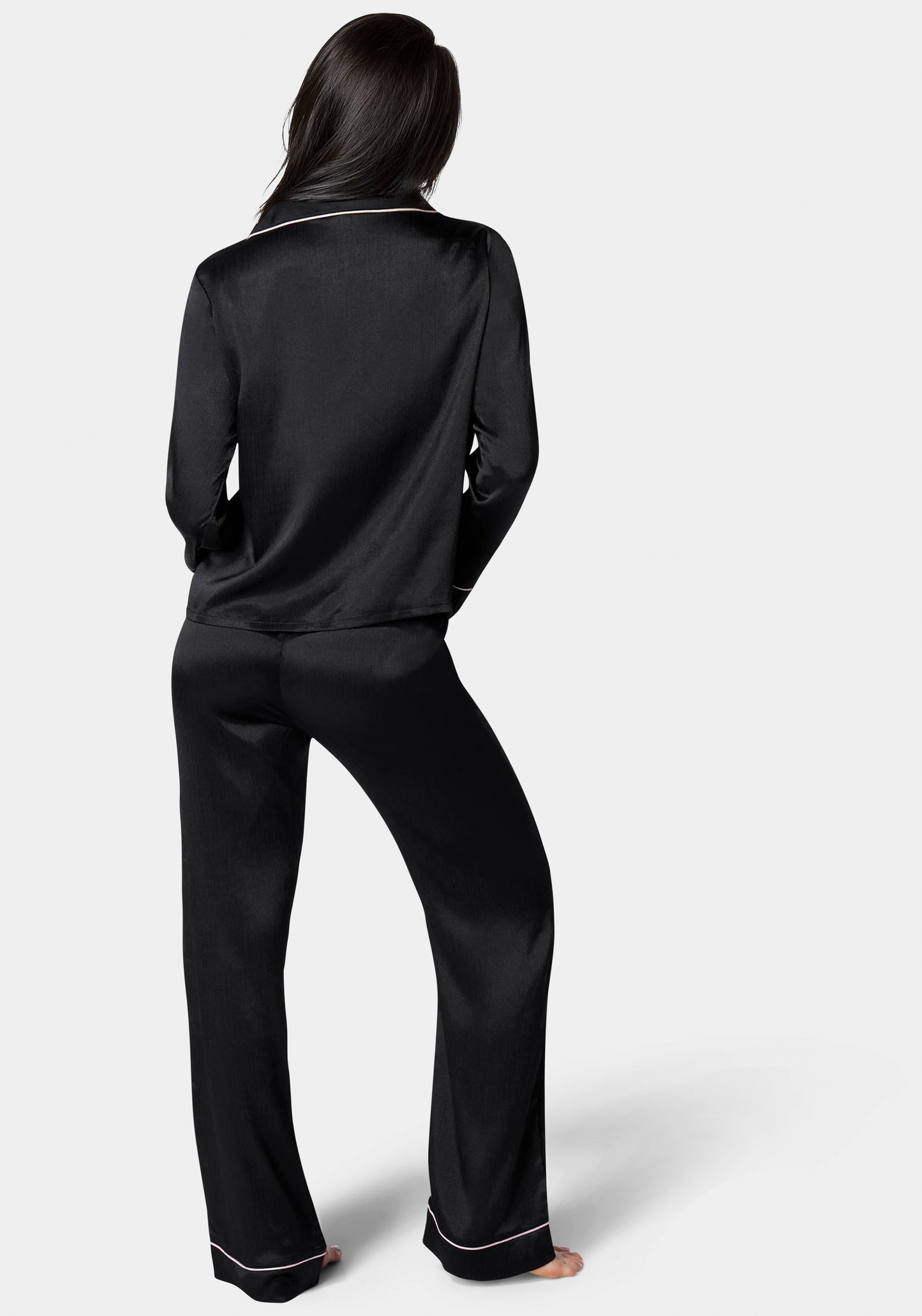 Luxury Textured Charmeuse Pajama Set