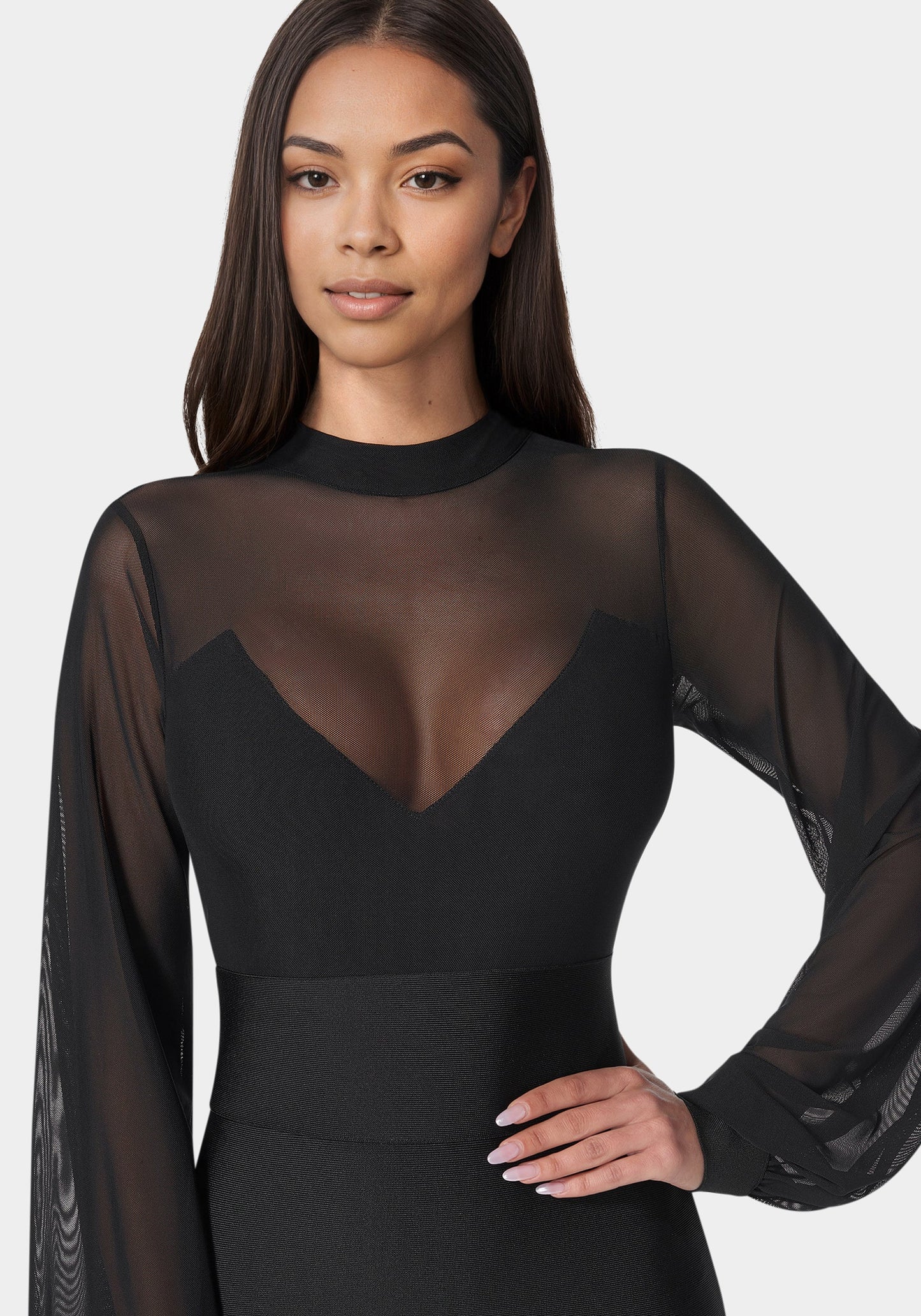 Bandage Sparkle Skirt Dress