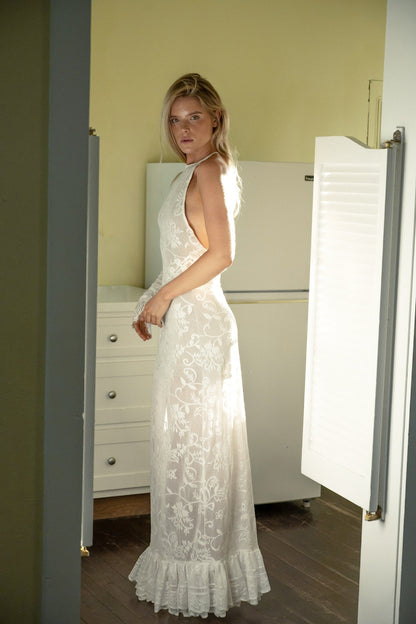 Parterre Asymmetrical Dress