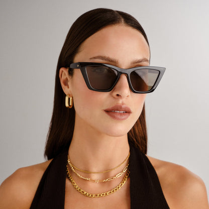Le Specs Velodrome Black Sunglasses