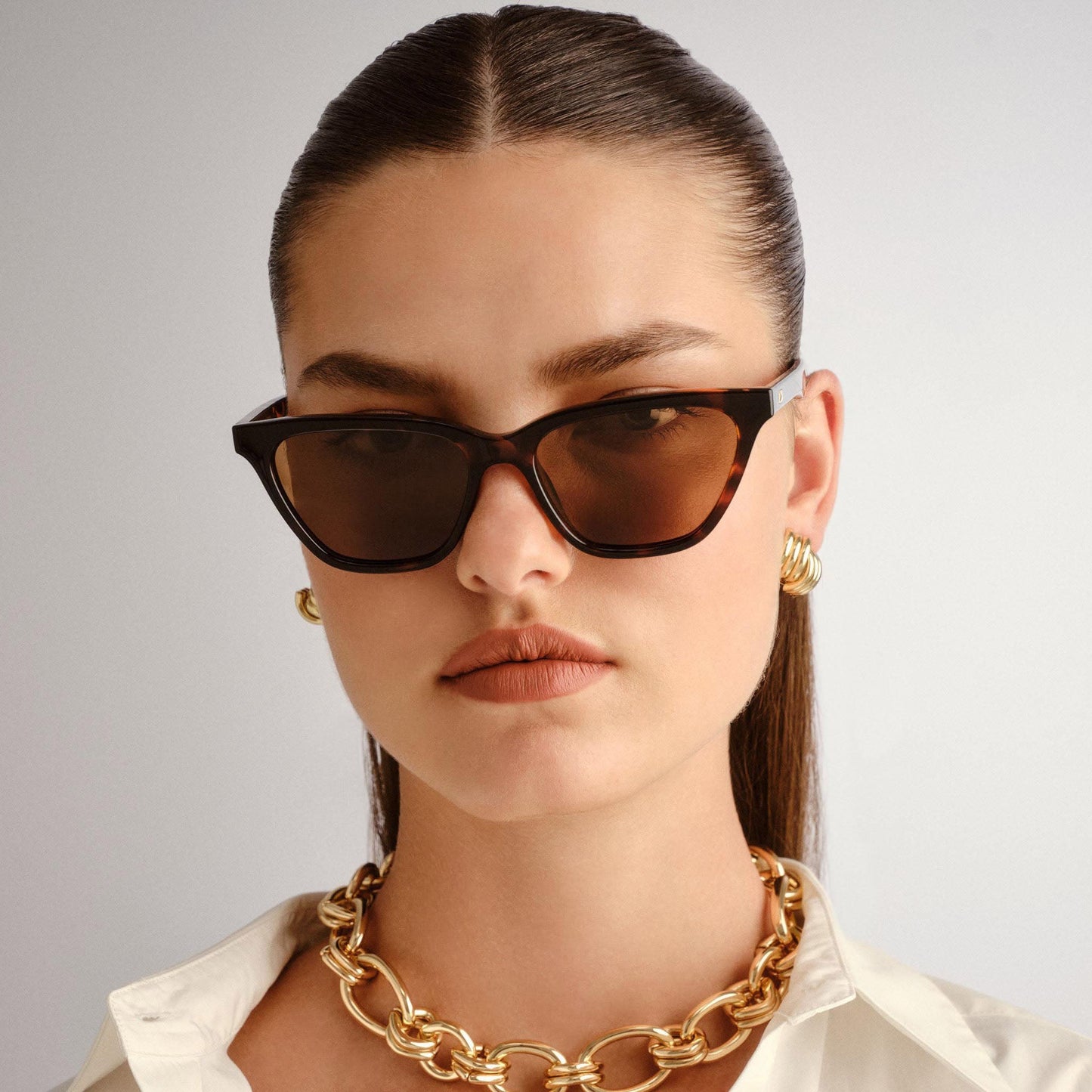Le Specs Unfaithful Tortoise Sunglasses
