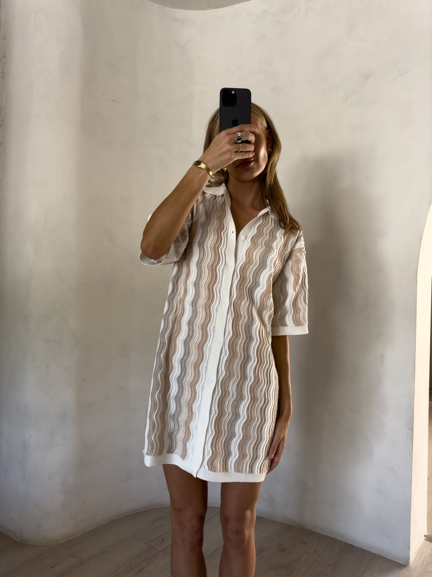 Felix Knit Dress — Neutral