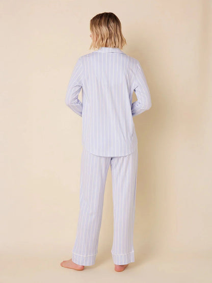 Cat's Pajamas Long Sleeve Heritage Stripe PJ Set