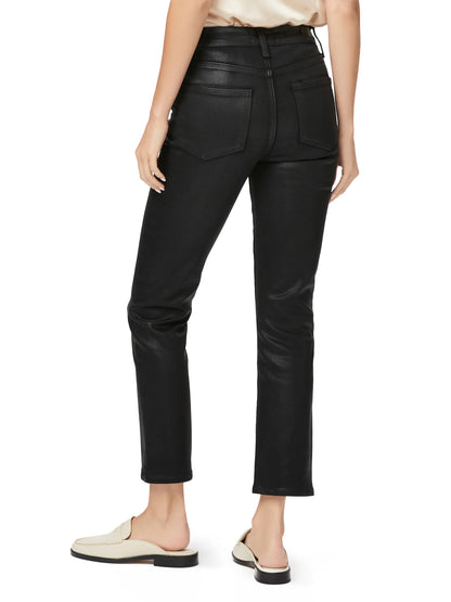 Paige Cindy Coated Straight-Leg Pant