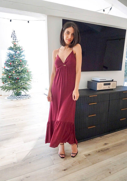Enchanted Cutout Maxi Dress