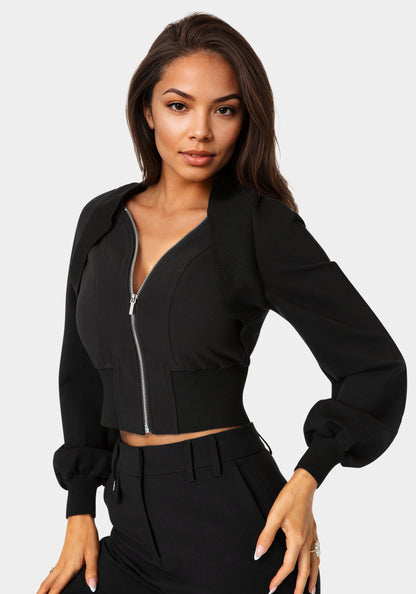 Bolero Illusion Slim Jacket