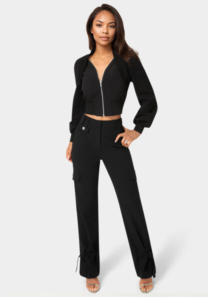 Bolero Illusion Slim Jacket