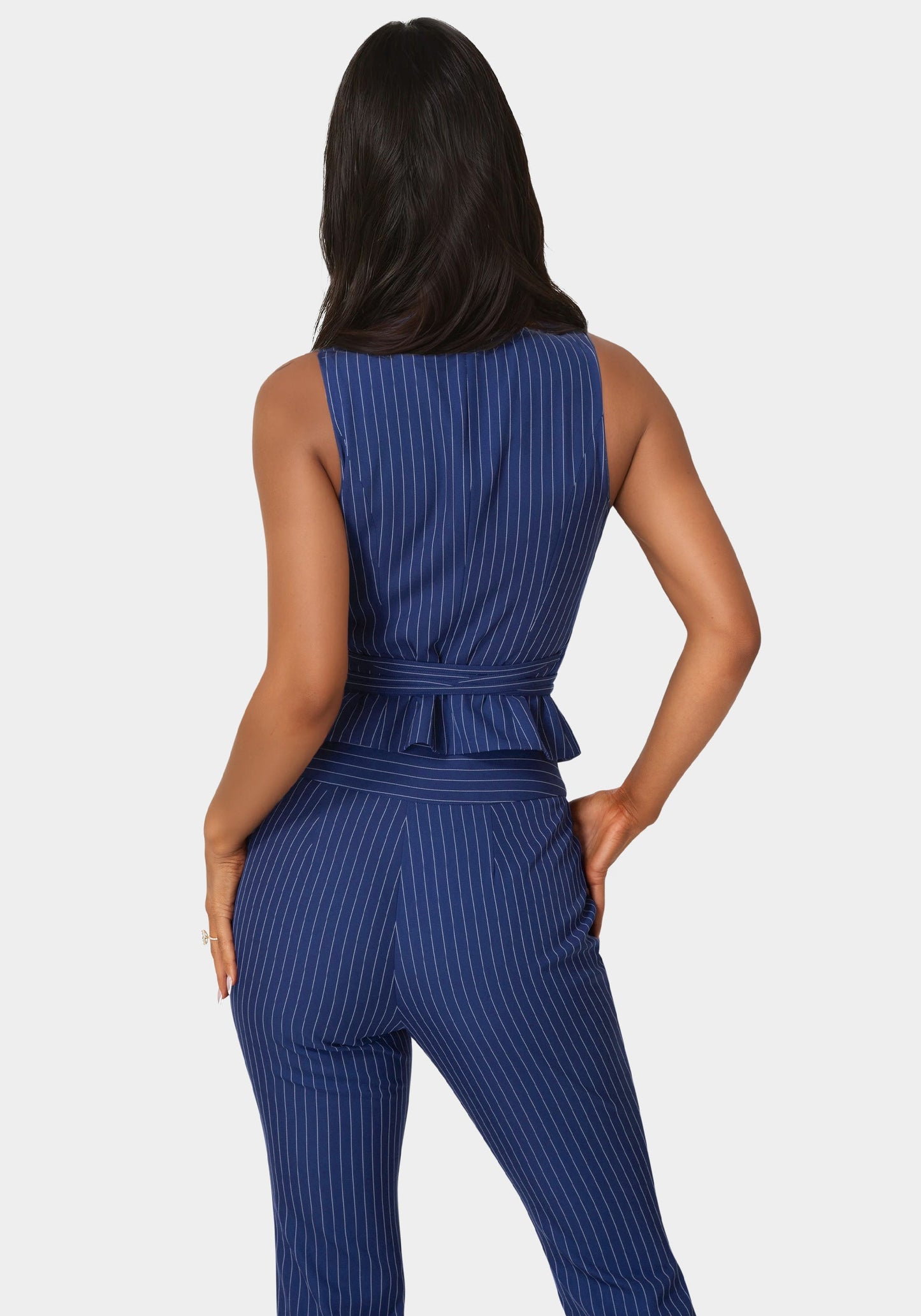 Tailored Stripe Vest