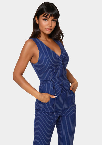 Tailored Stripe Vest