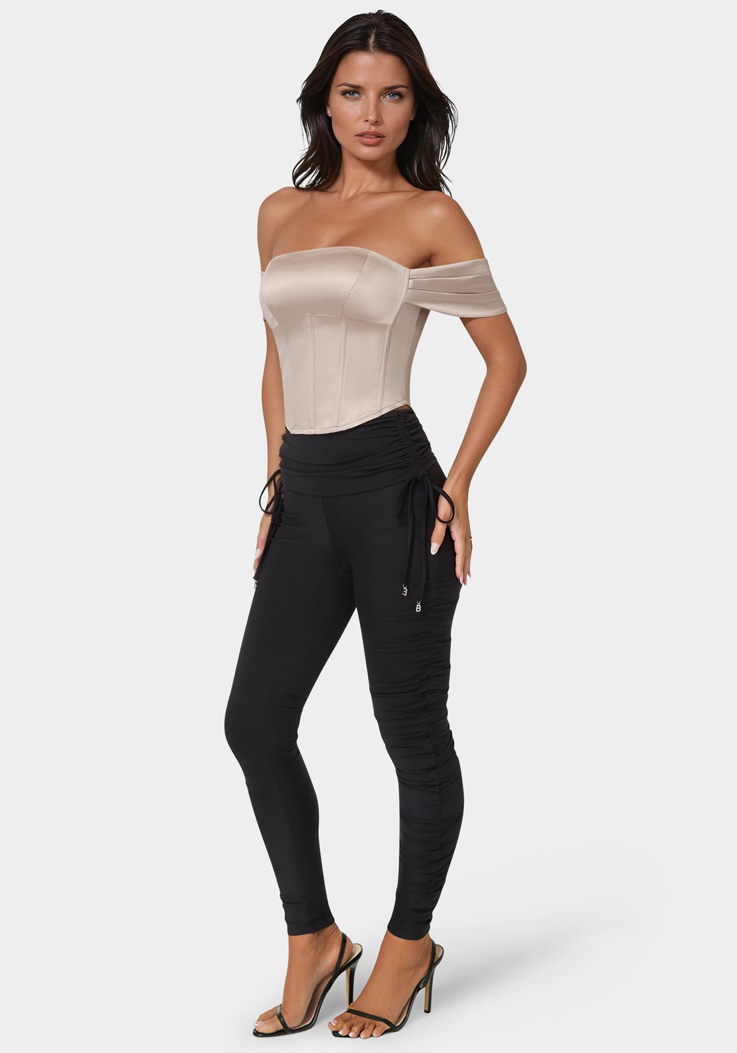 High Waist Bebe Gem Legging