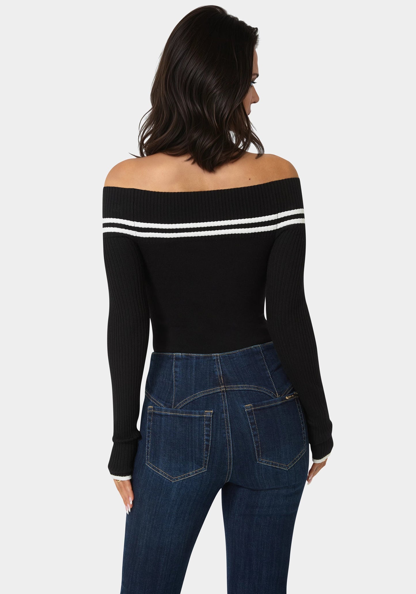 Off Shoulder Sweater