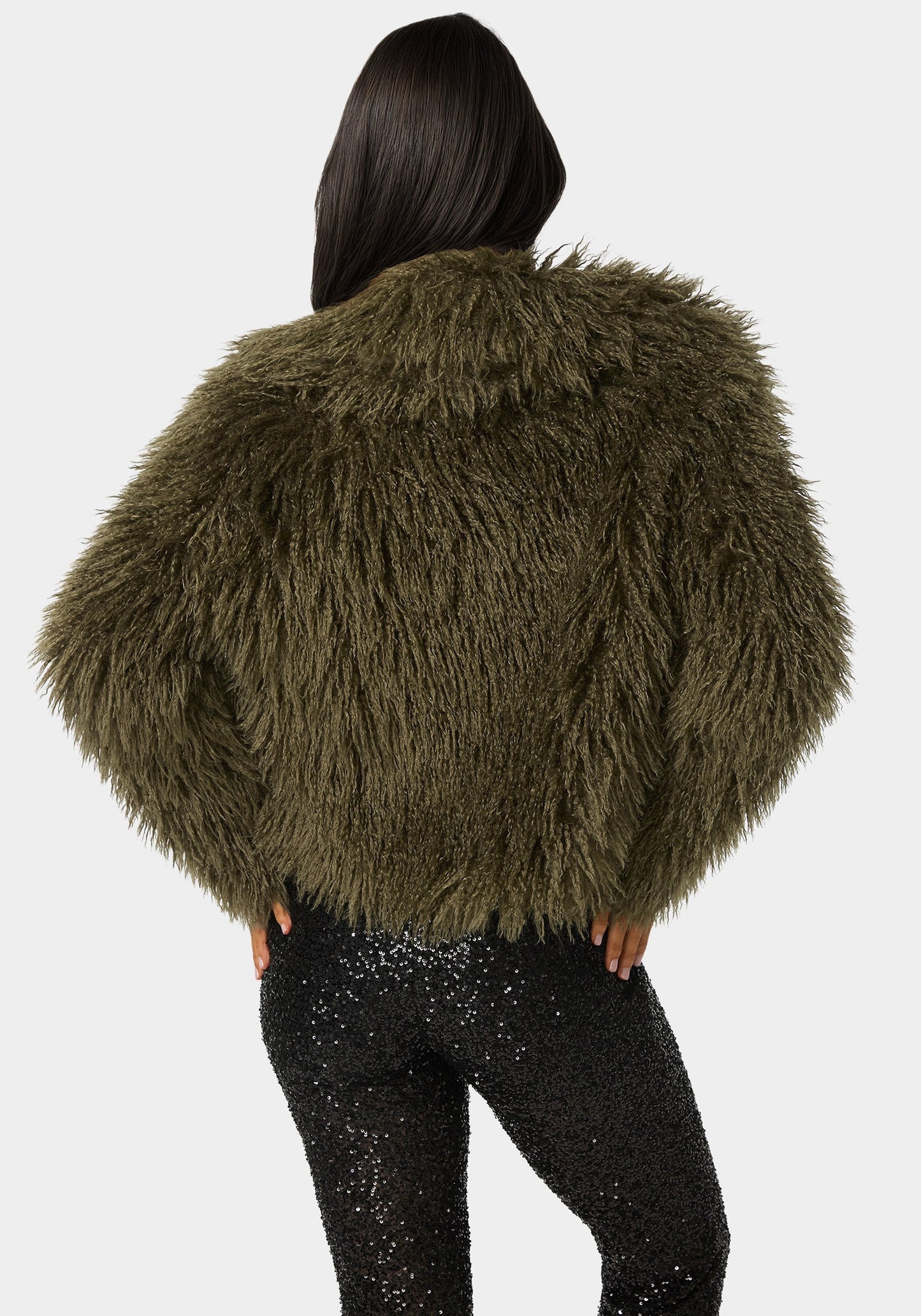 Luxurious Faux Fur Jacket
