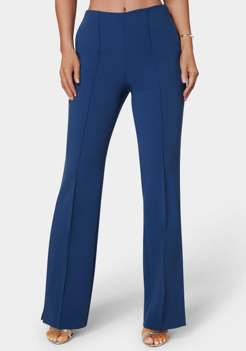 High Waist Tailored Straight Leg Pant