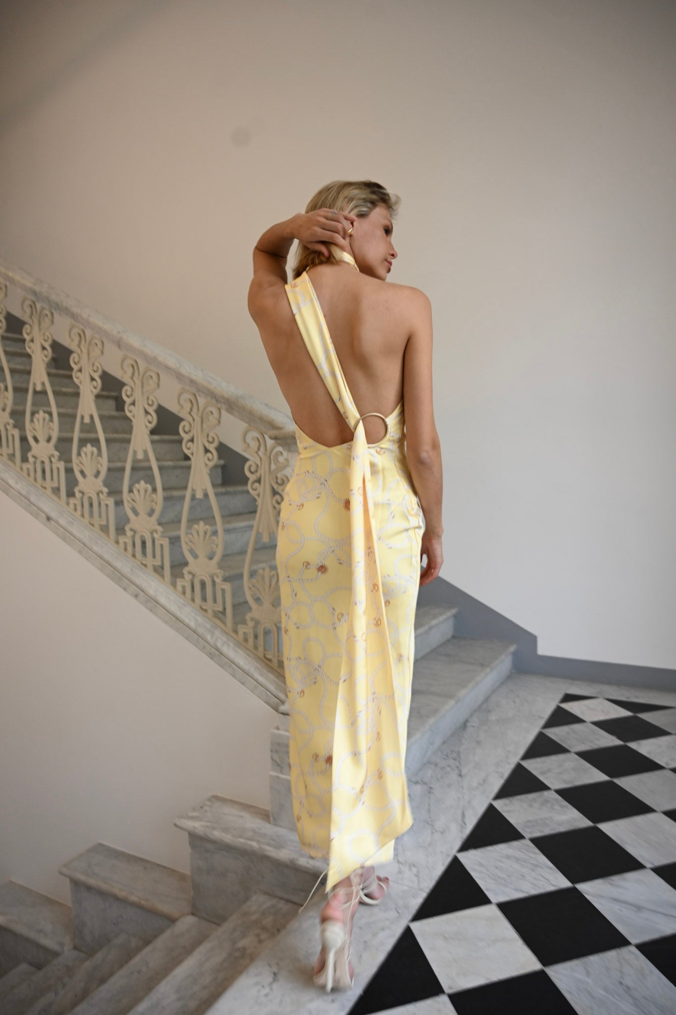 Hendricks Dress — Yellow Rope