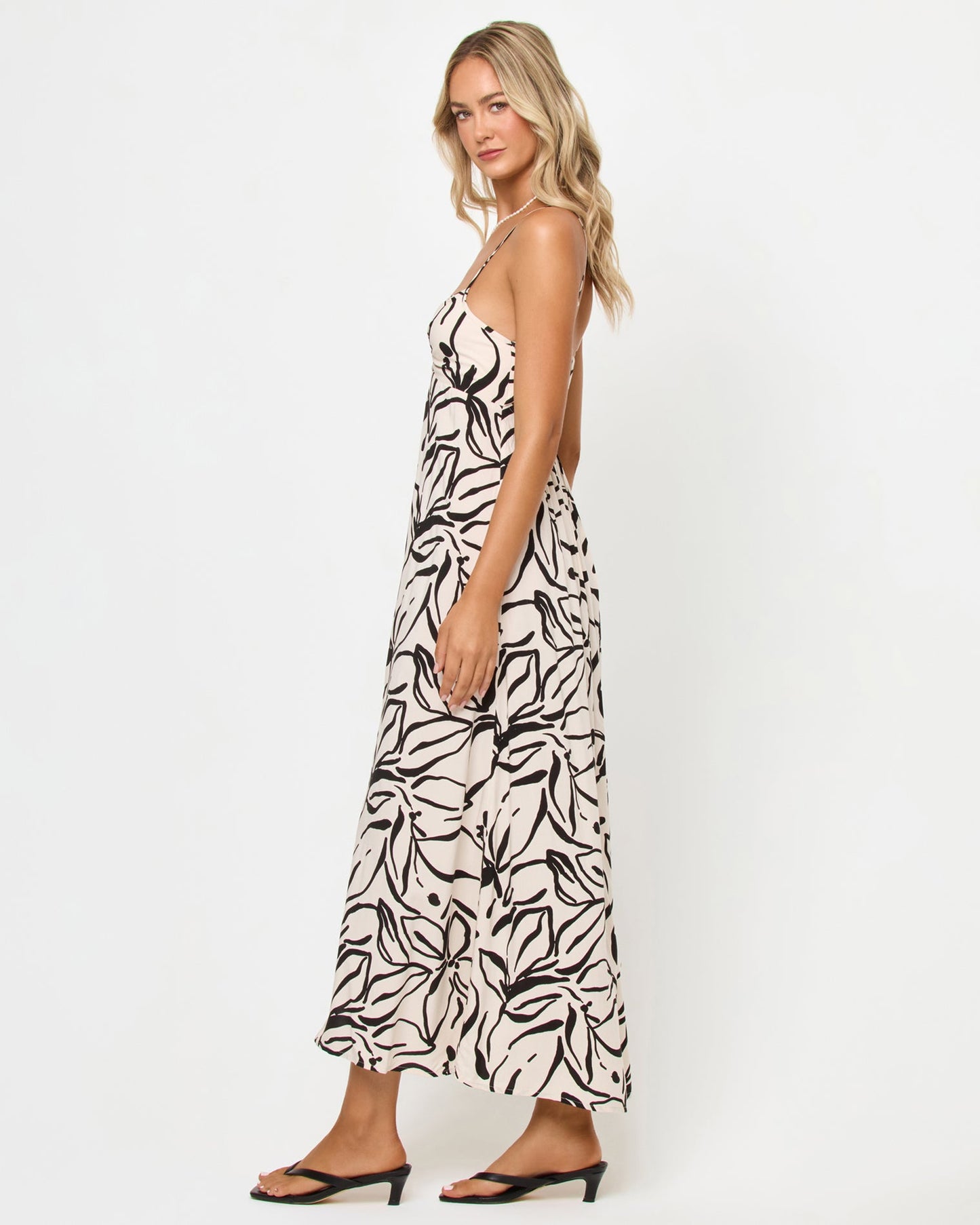 Chara Maxi Dress - Heavy Petal