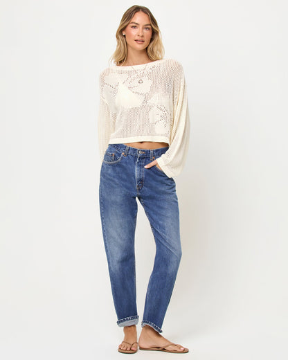Island Time Sweater - Cream