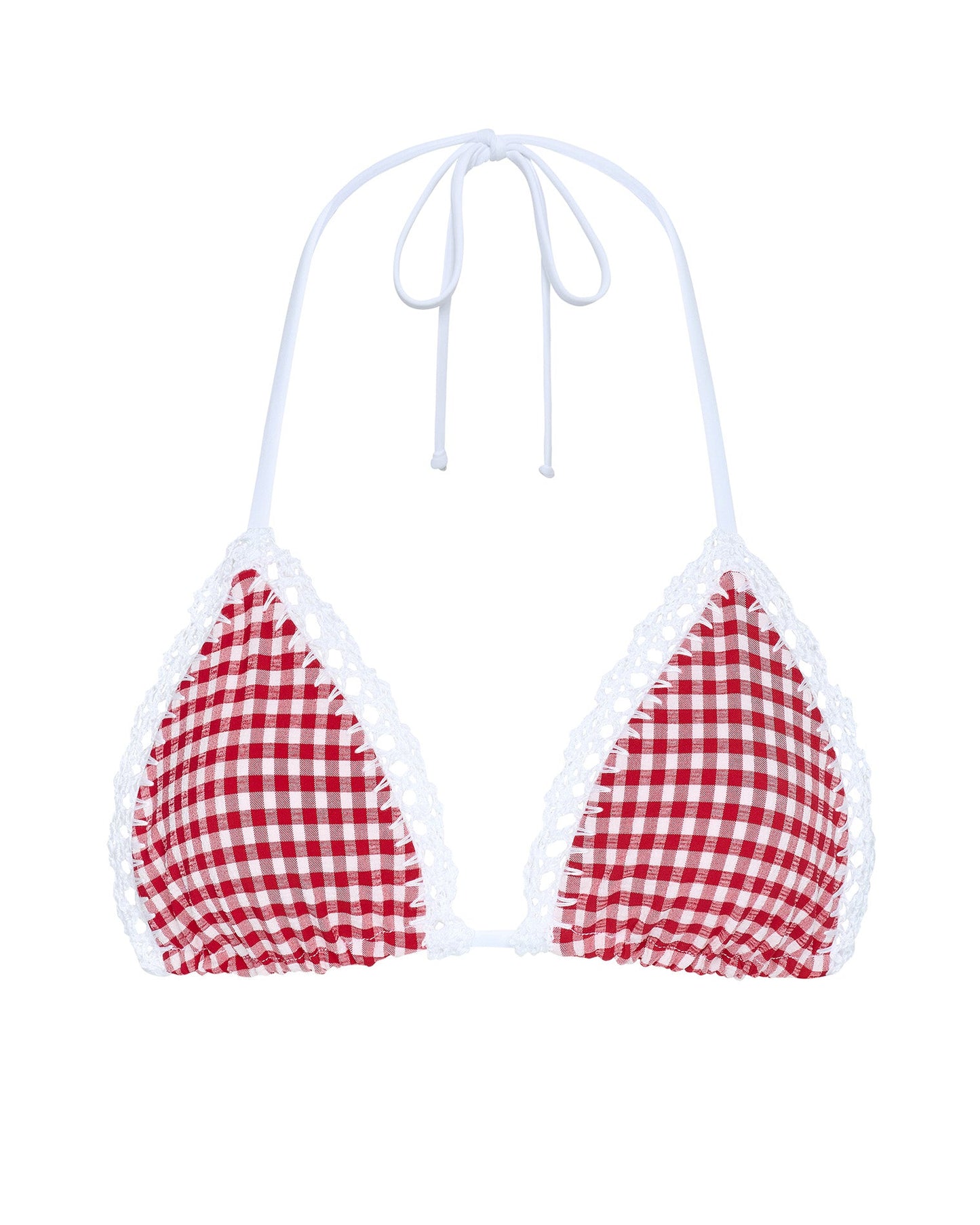 Samba Bikini Top - Lipstick Red