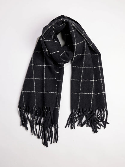 Hat Attack Windowpane Muffler Scarf