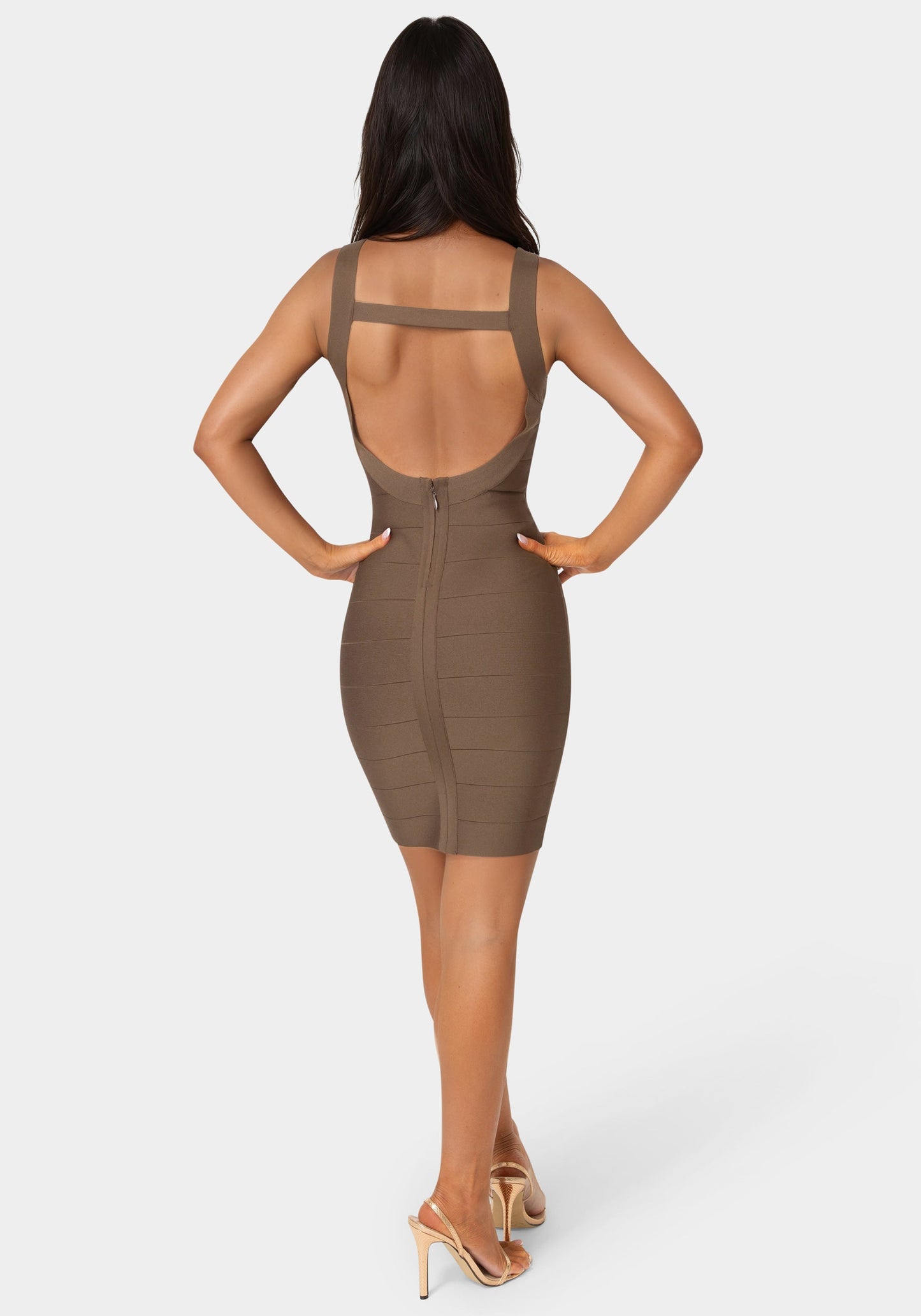 Bandage Mini Tank Dress